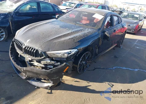 2020 BMW M850I Gtan Coupe xDrive из США, поврежденный, VIN WBAGV8C03LCD97829